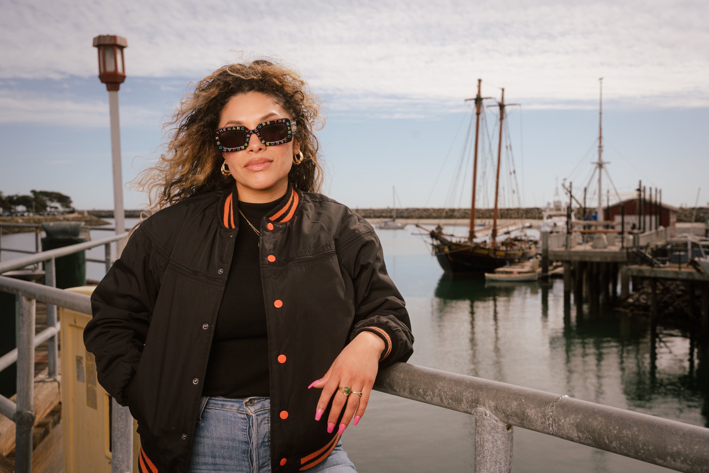 新品 Derby Of San Francisco 308 ダービージャケッ スタイル 308 ブラック オレンジ ダービー ジャケット、2023 年 3 月