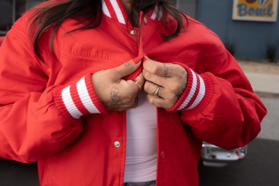 308 Style Red & White Derby Jacket Releasing October 11th, 2025