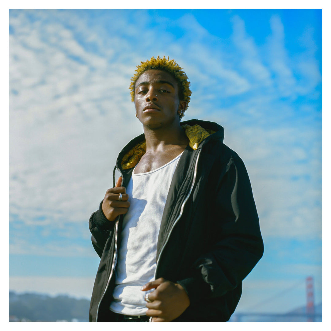 300 Black & Gold with Hood Derby Jacket. December 10th, 2022