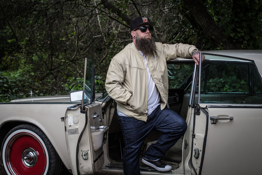 300 Cream Derby Jacket.