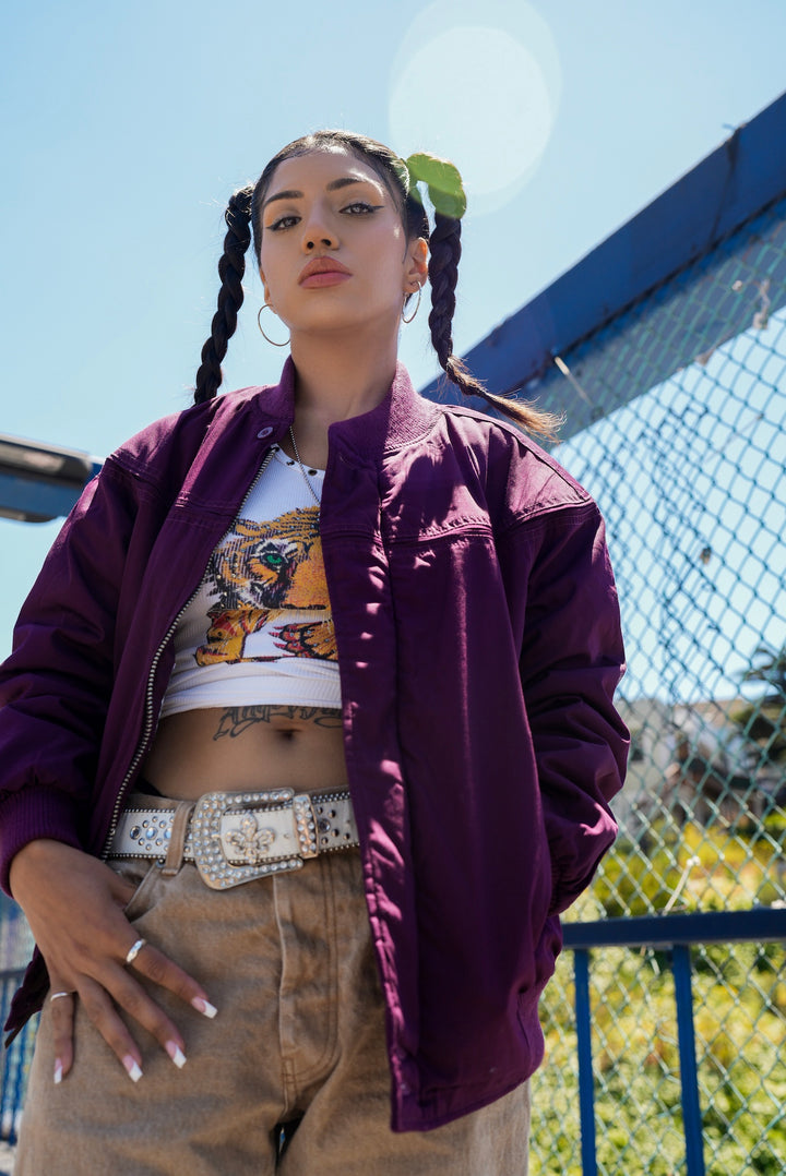 300 Black Orchid Derby Jacket
