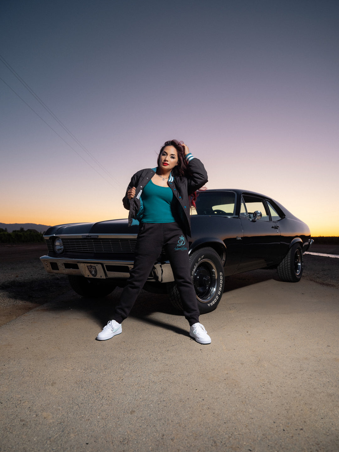 308 Black with Teal & White – Derby Of San Francisco