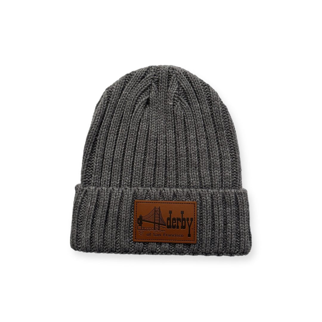 Ribbed Beanie Grey