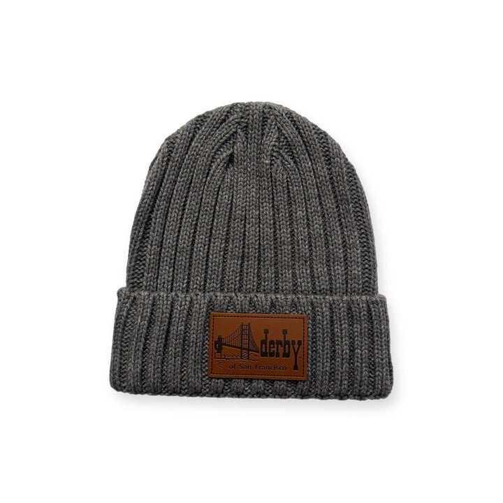 Ribbed Beanie Grey