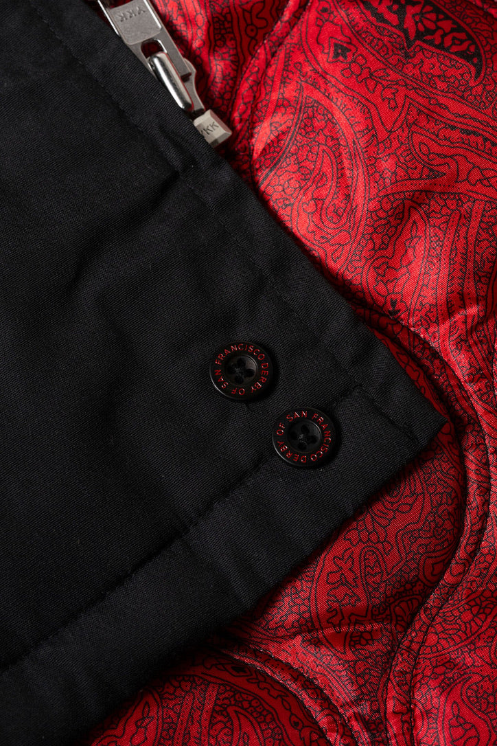 トップス DerbyOfSanFrancisco 300vest 302 302 Vest With Red Paisley – Derby Of San Francisco