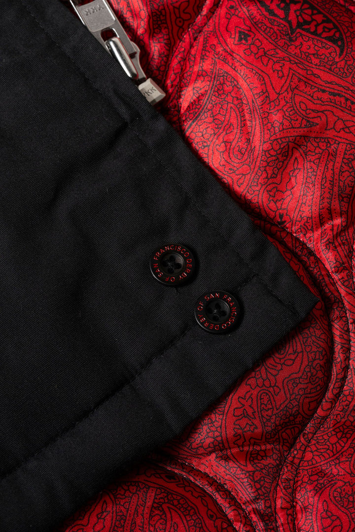 302 Vest With Red Paisley – Derby Of San Francisco