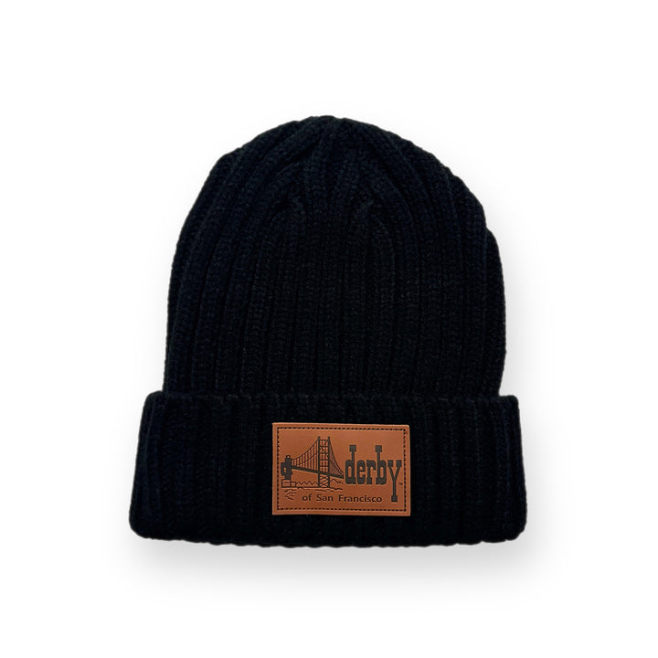 Ribbed Beanie Black