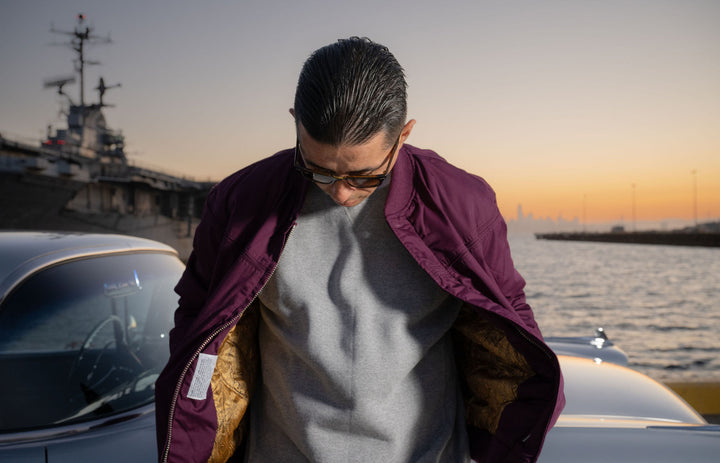 300 Black Orchid Derby Jacket