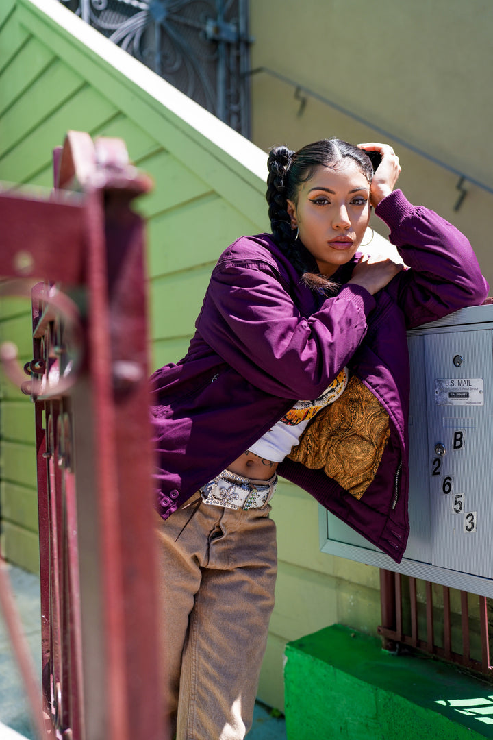 300 Black Orchid Derby Jacket