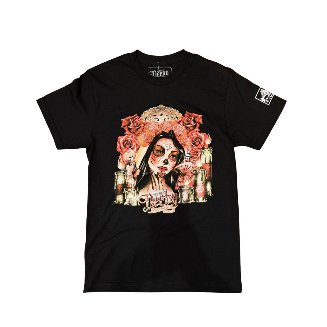 Dia De Los Muertos Unisex Black Shirt