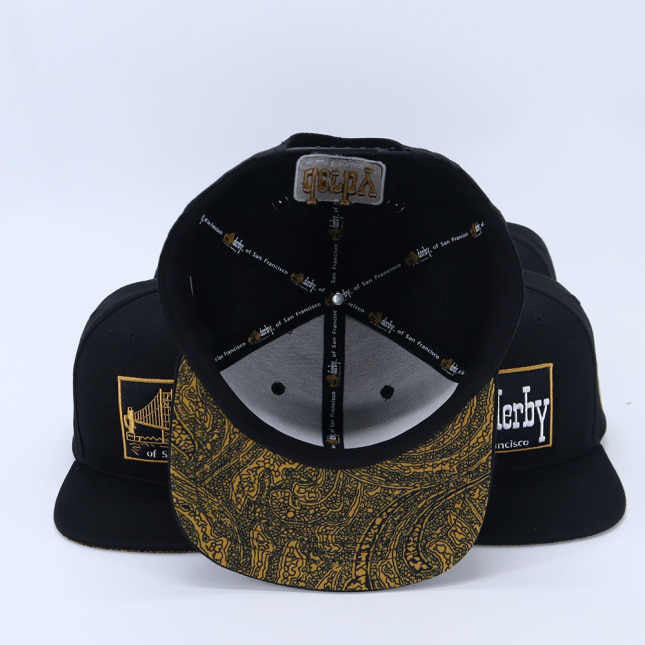 Gold Logo Snapback – Derby Of San Francisco