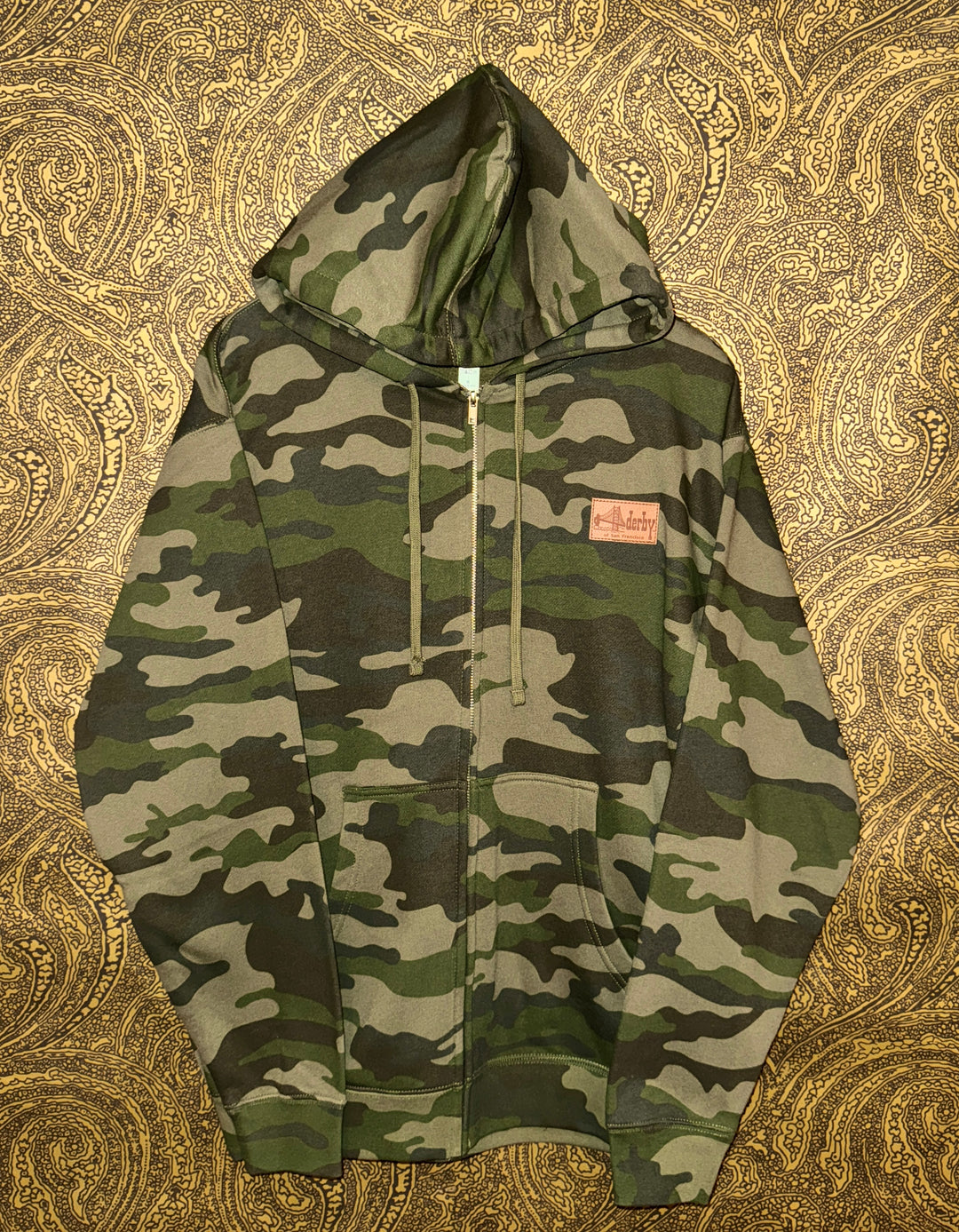 Zip-Up Camo Hoodie