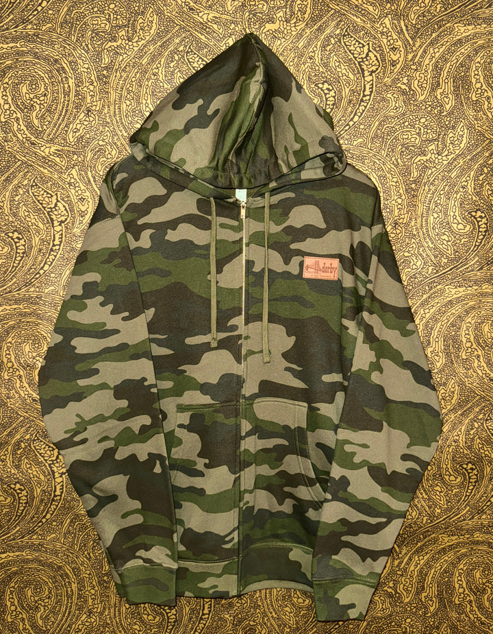 Zip-Up Camo Hoodie