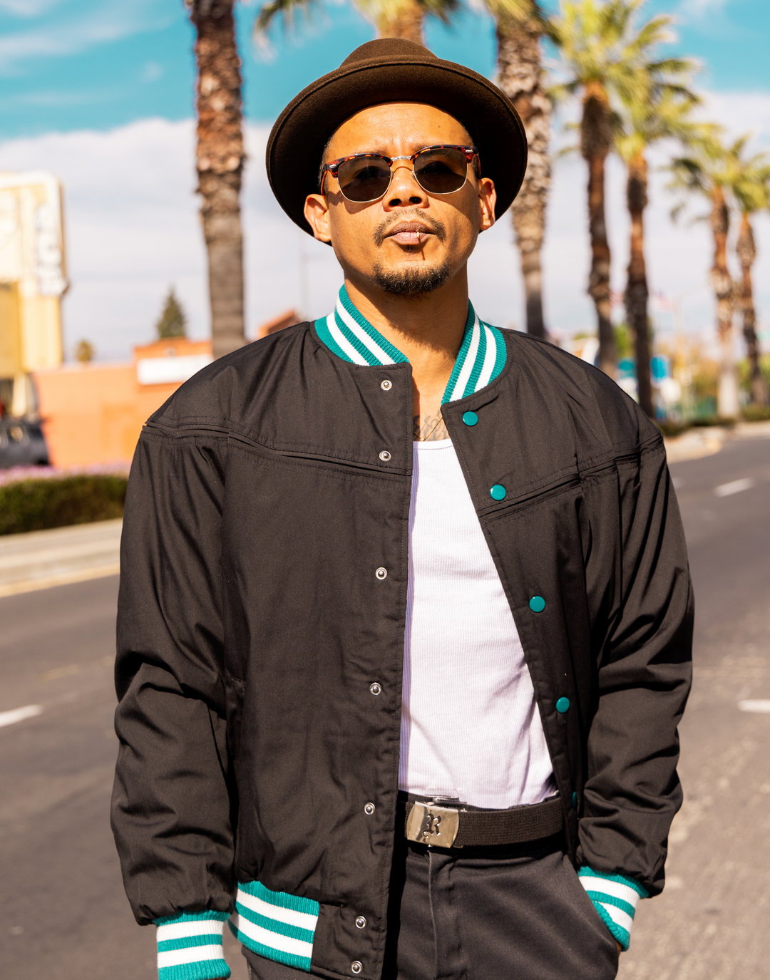 308 Black with Teal & White – Derby Of San Francisco 308 Black with Teal & White – Derby Of San Francisco