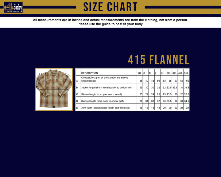 Flannel size chard