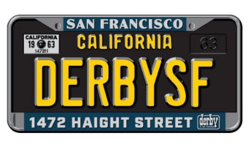SF License Plate