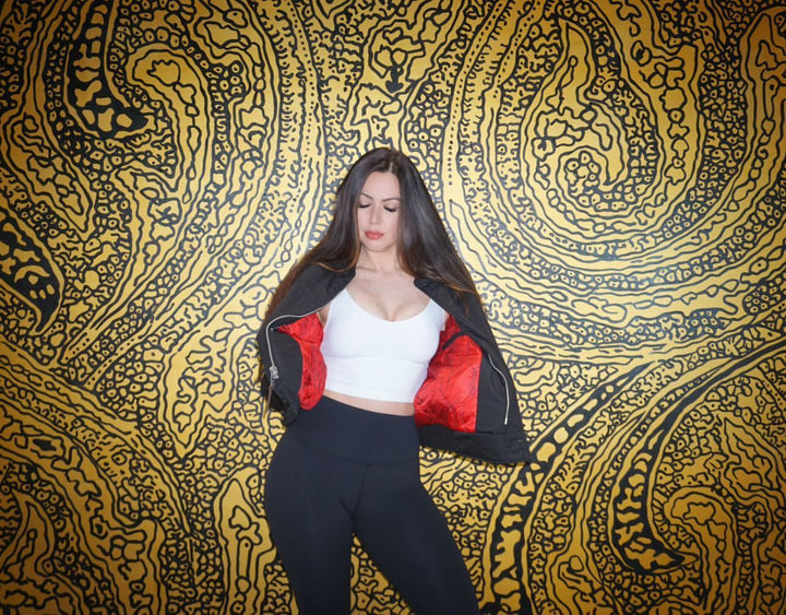 300 Black &amp; Red