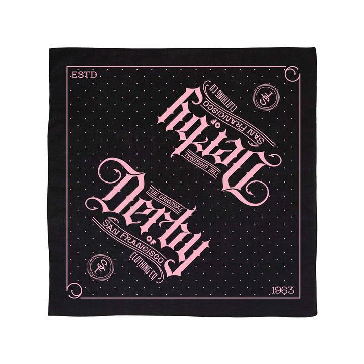 Bandana Black &amp; Pink