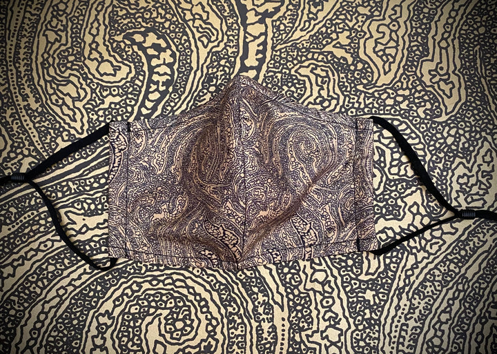 Derby Paisley Mask With Stoppers